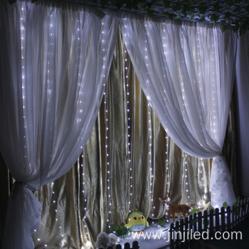 LED Curtain Icicle String Lights